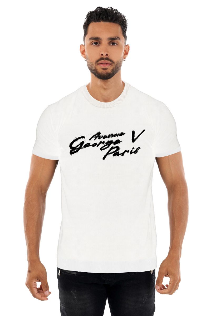 GVT2902 WHITE KNITTED