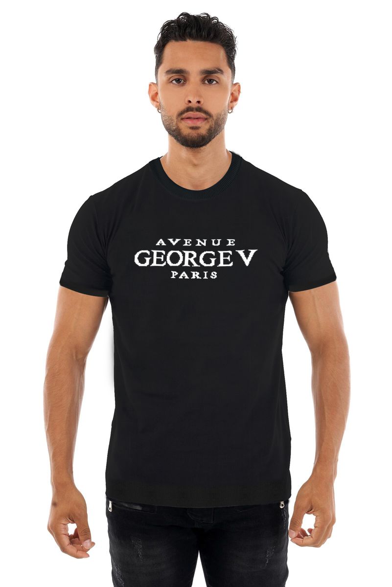 GVT2905 BLACK KNITTED