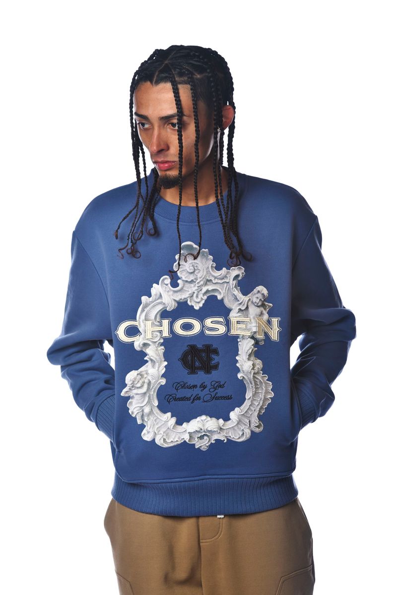 Pocketed Washed Frame Crew