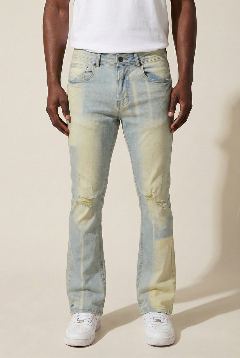 Gala Flare  Stack Jeans