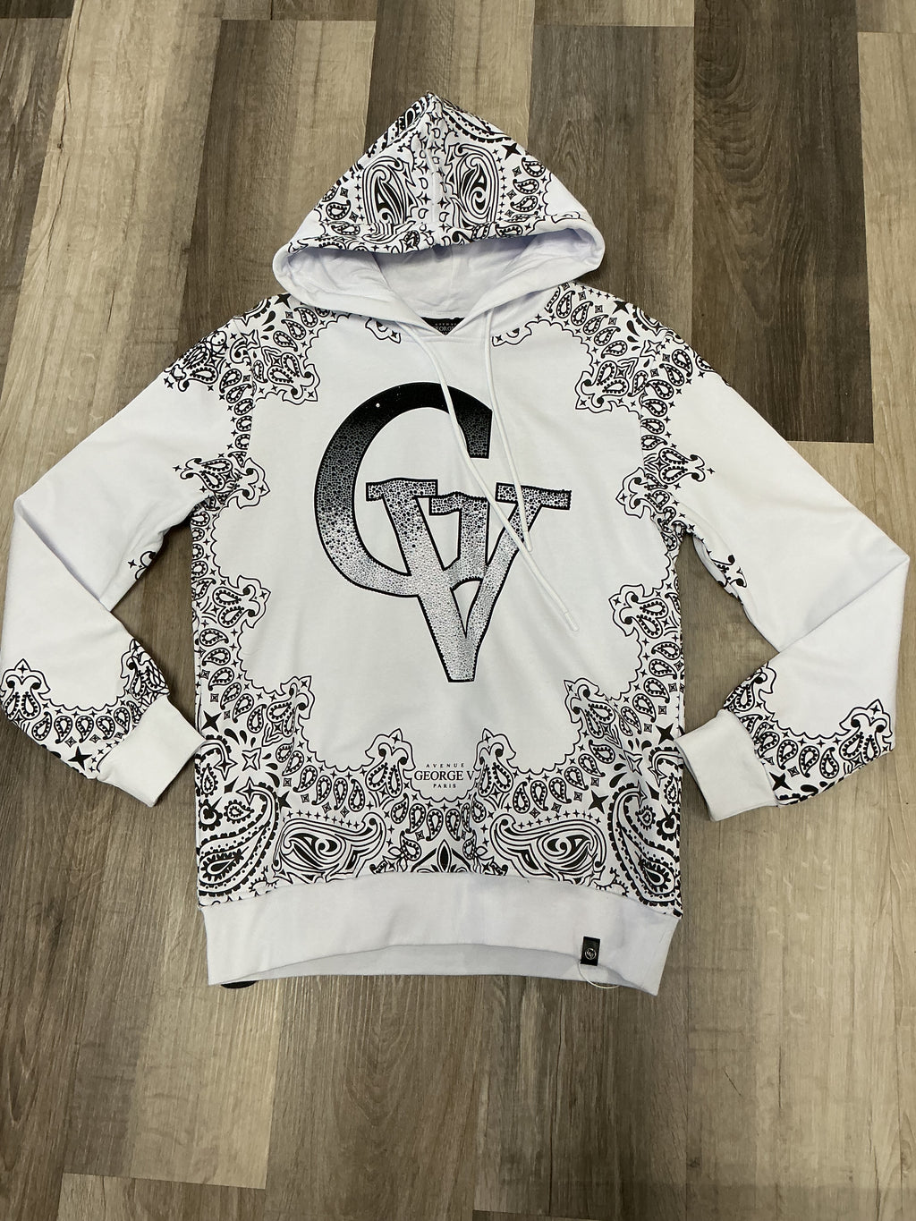 George V Stud Hoodie
