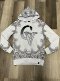 George V Stud Hoodie